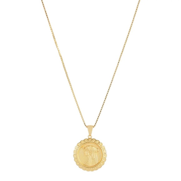 Livie Kaia Coin Necklace - Picture 1 of 7